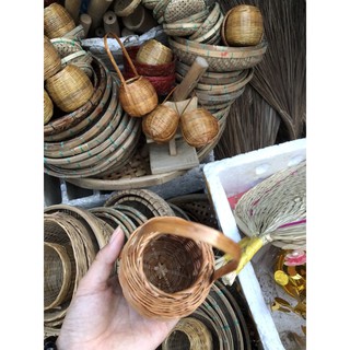 Giỏ Tre quai xách