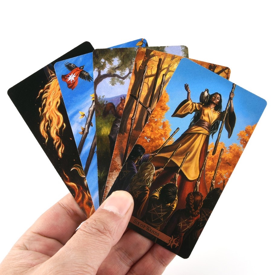 Modern Spellcaster's Tarot Cards Deck Tarot Melanie Marquis New Card Game