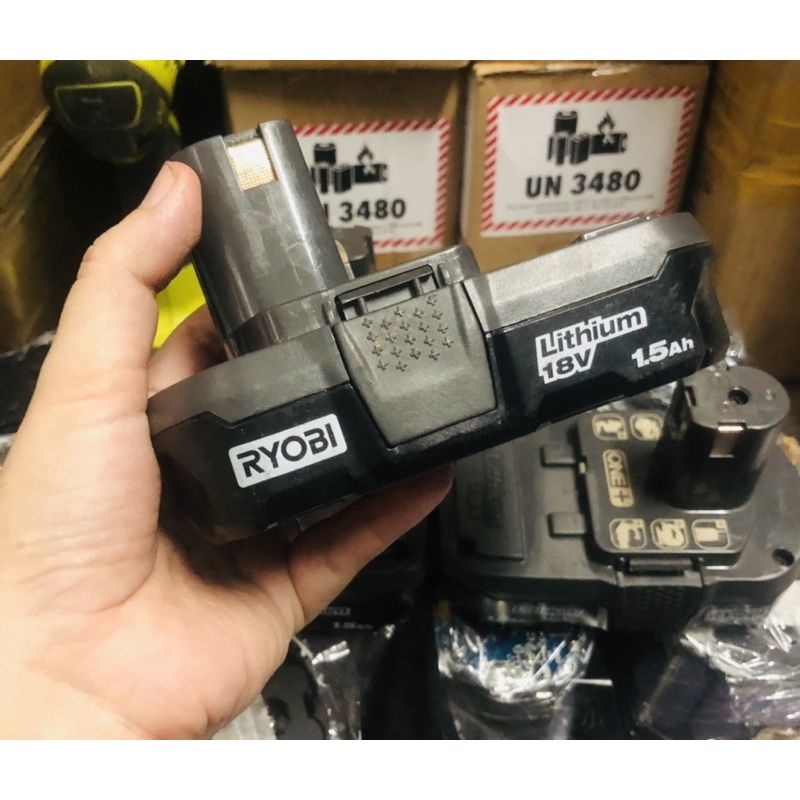 Pin Ryobi 18V 3A, 5A, 6A