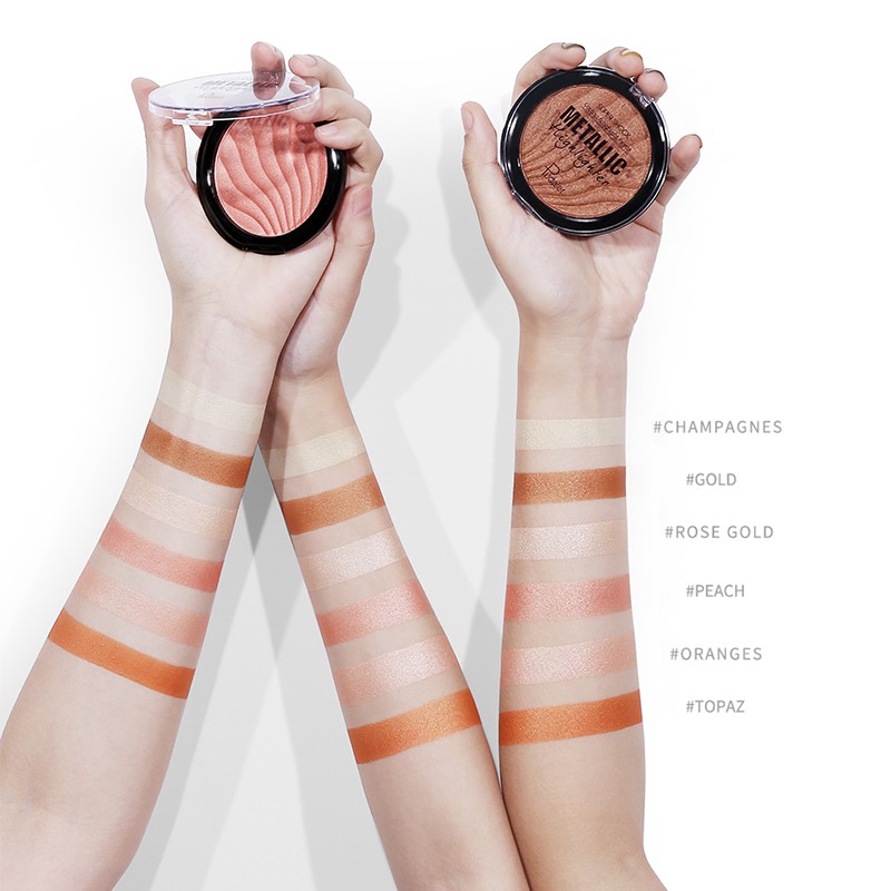 Phấn bắt sáng Pudaier phối nhũ lấp lánh mang lại lớp trang điểm nổi bật 51g