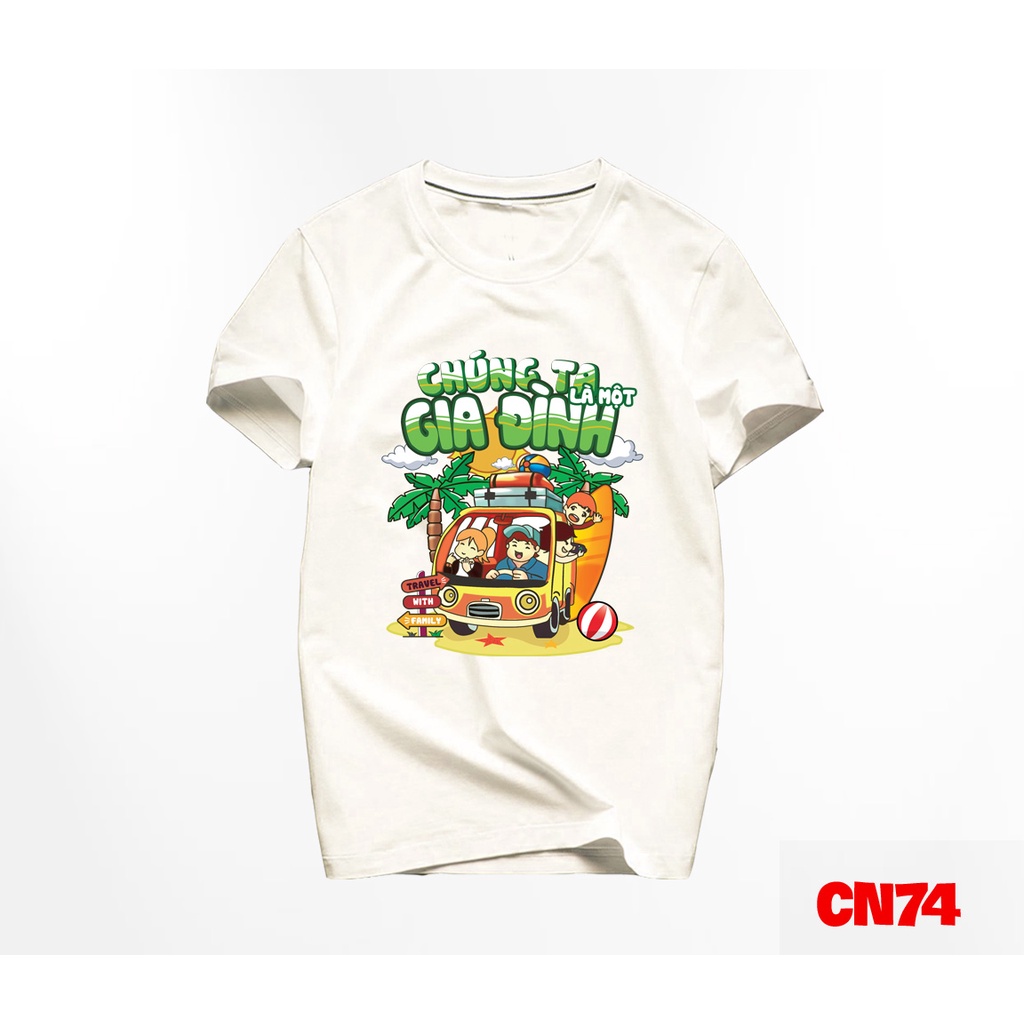 Áo Thun Đồng Phục Gia Đình Chúng Ta Là Một Gia Đình - KTQN TSHIRT AND UNIFORM