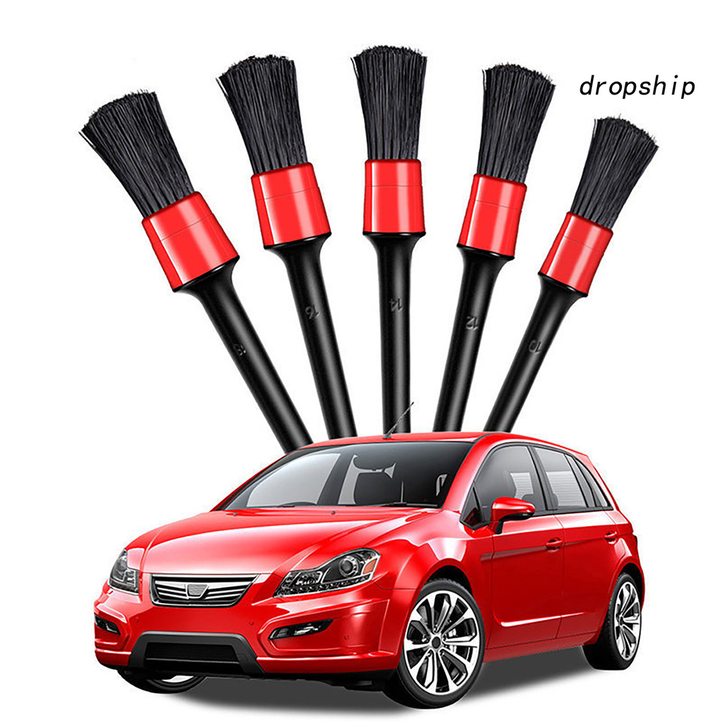 Set 5 Cọ Vệ Sinh Ghế Ngồi Xe Hơi Đa Năng