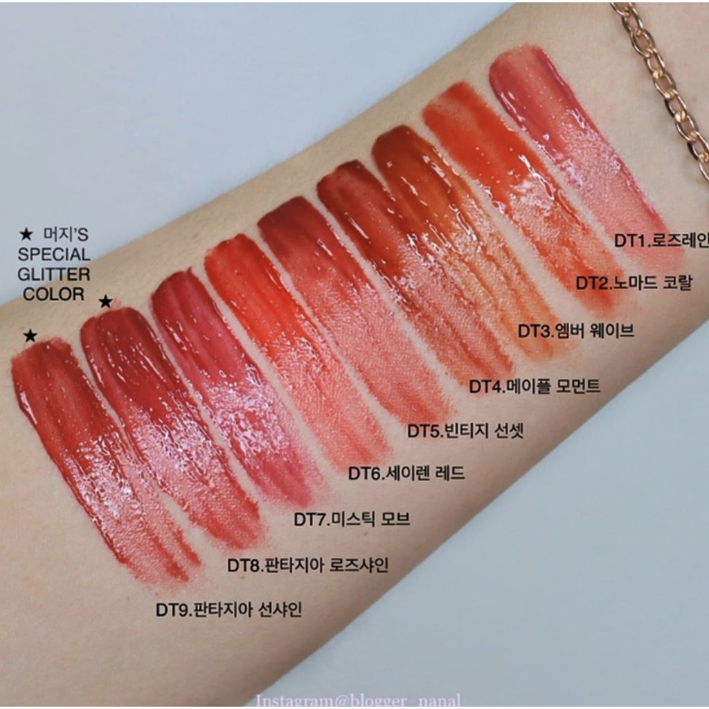 Son tint bóng siêu lì, cho đôi môi căng mọng Merzy Aura Dewy Tint | BigBuy360 - bigbuy360.vn