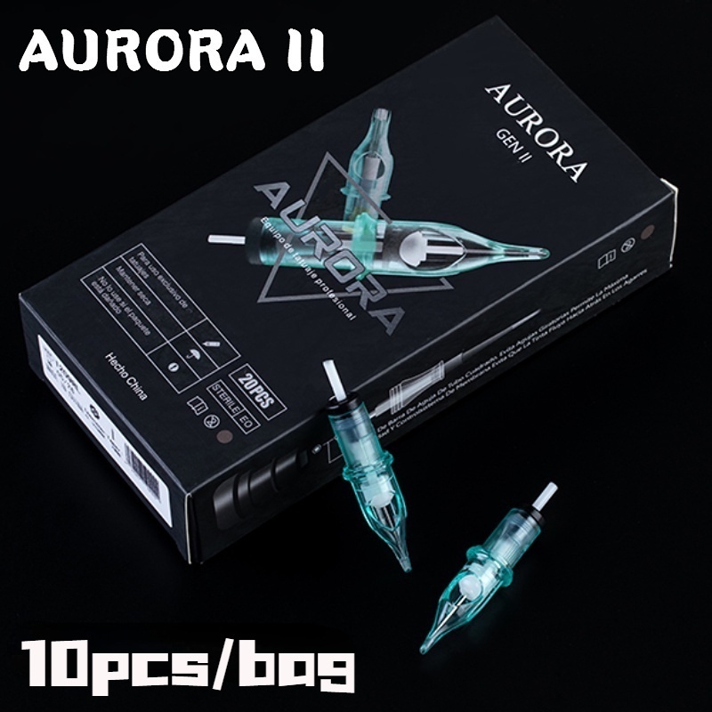 (Đặt Hàng Trong Vòng 24 Giờ Một Ngày) 10 Cái Công Cụ Xăm Cực Quang bog Aurora II (Đặt Hàng Trong Vòng 24 Giờ Mỗi Ngày)