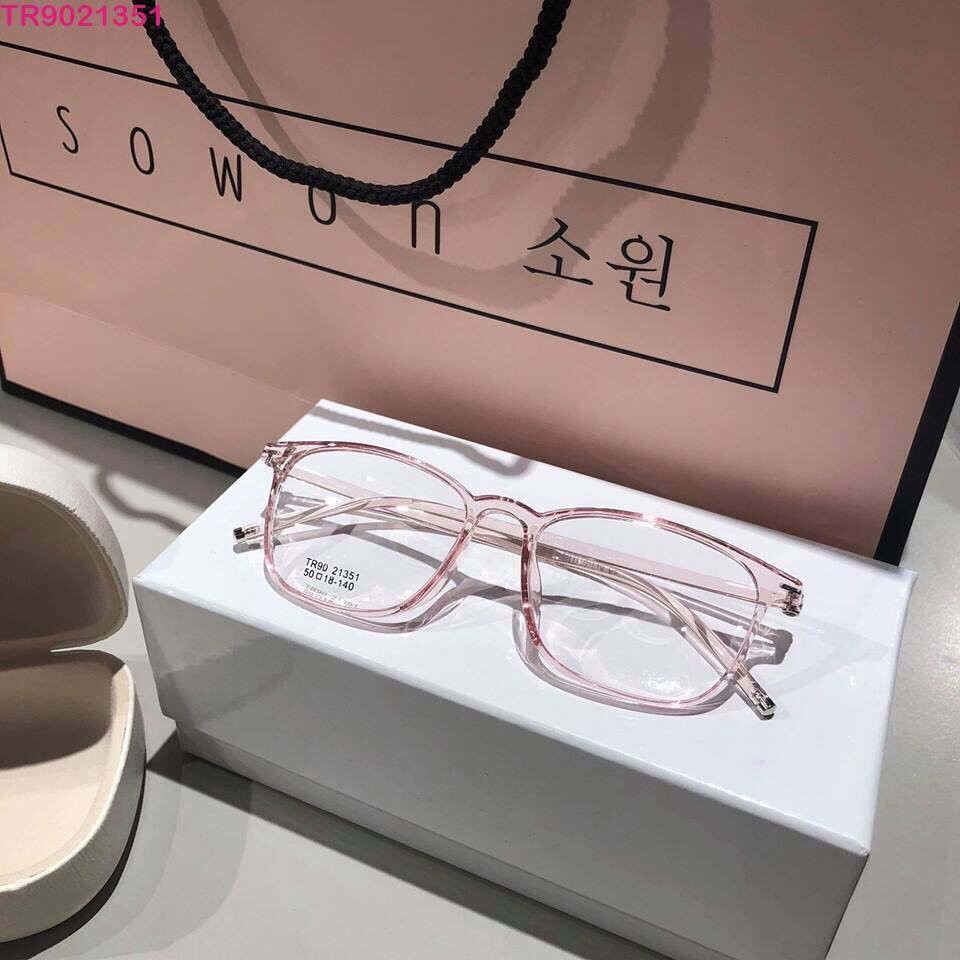 MẮT KÍNH GIẢ CẬN HÀN QUỐC FORM VUÔNG TR90 21351 SIÊU DẺO MẪU MỚI CỰC HOT | BigBuy360 - bigbuy360.vn