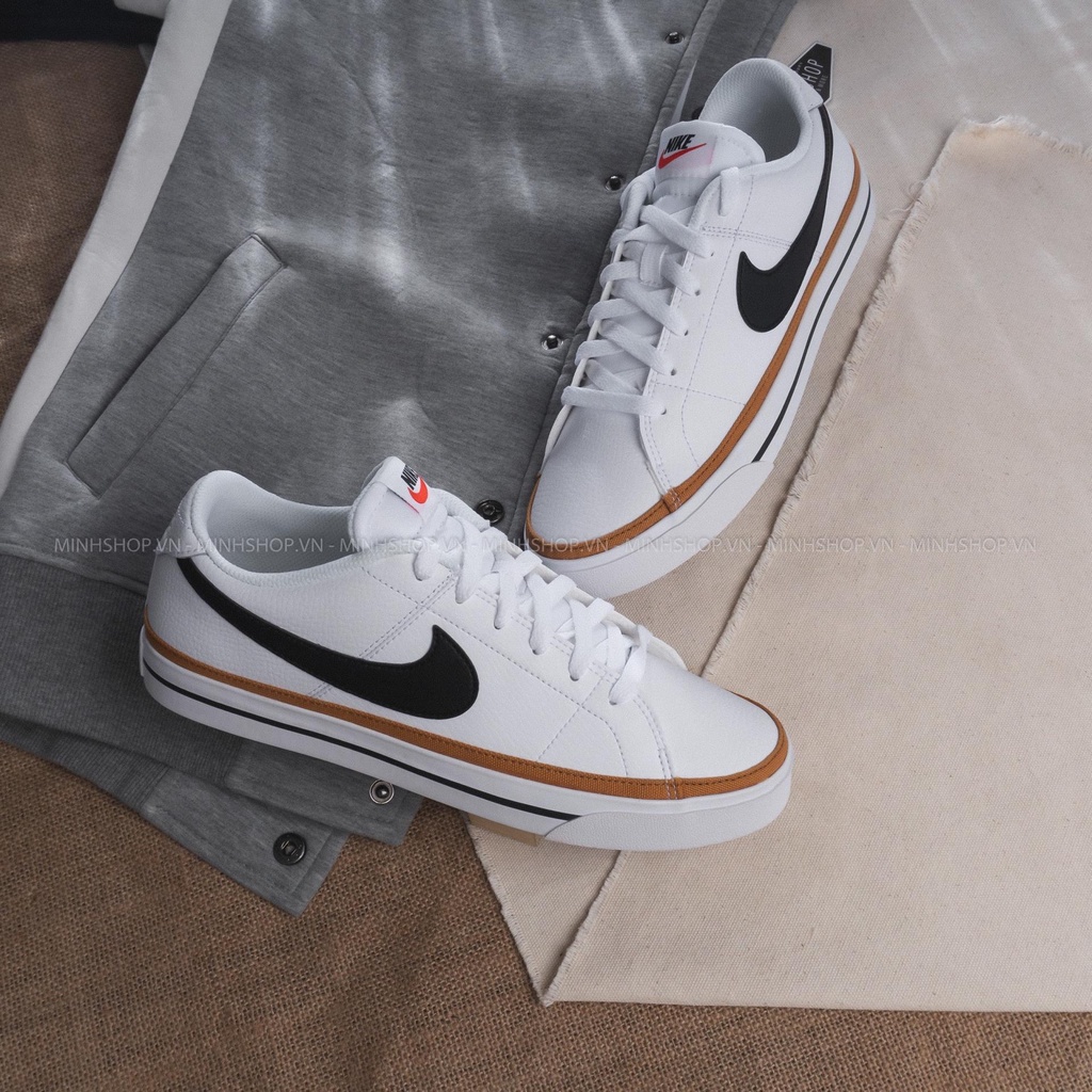 [CHÍNH HÃNG] GIÀY NIKE COURT LEGACY LOW - *BLACK/WHITE* - Code: CU4150-102