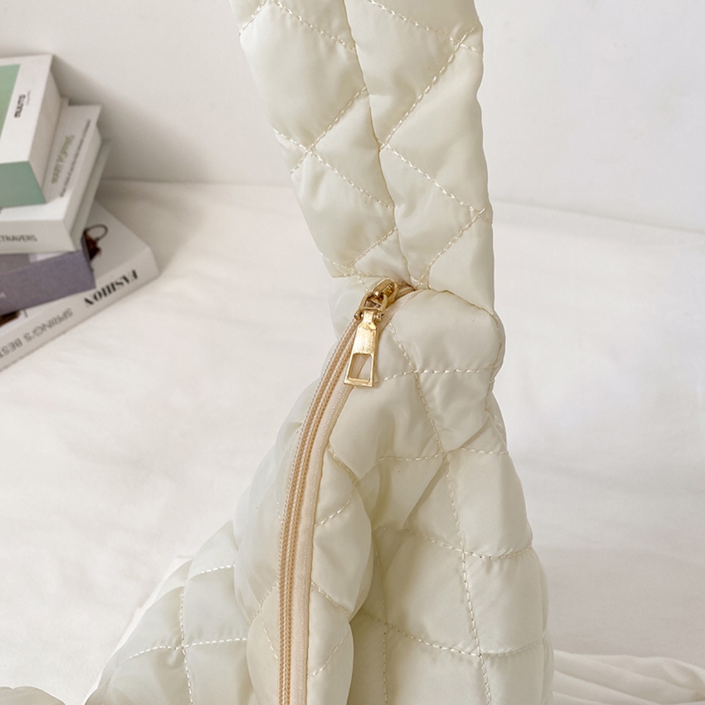 Túi đeo chéo họa tiết caro hình thoi nổi sành điệu thời trang cho nữ