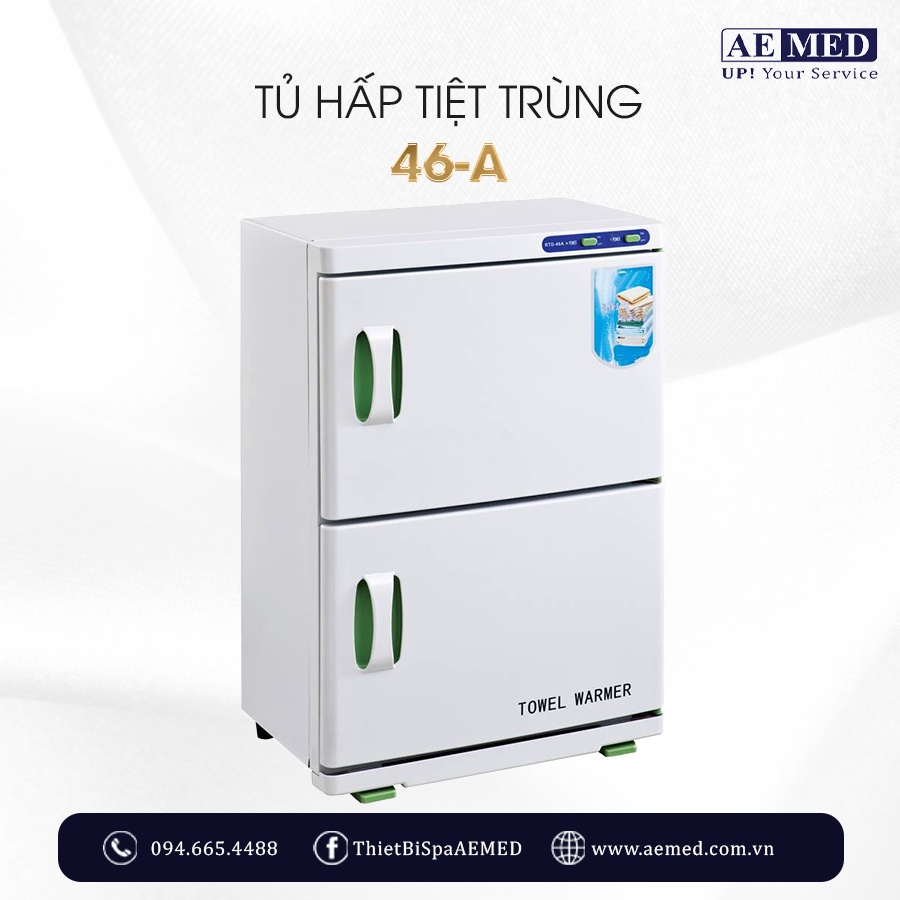 TỦ Ủ ẤM VÀ TIỆT TRÙNG KHĂN RTD 46A