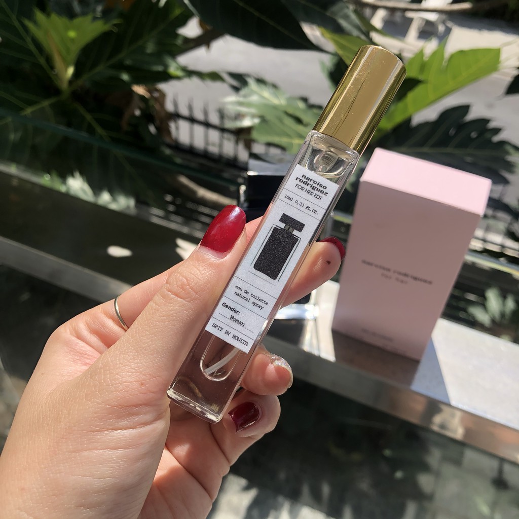 [CHUẨN AUTH - Mẫu thử 10ml] Nước Hoa Narciso Rodriguez for Her EDT Màu Đen