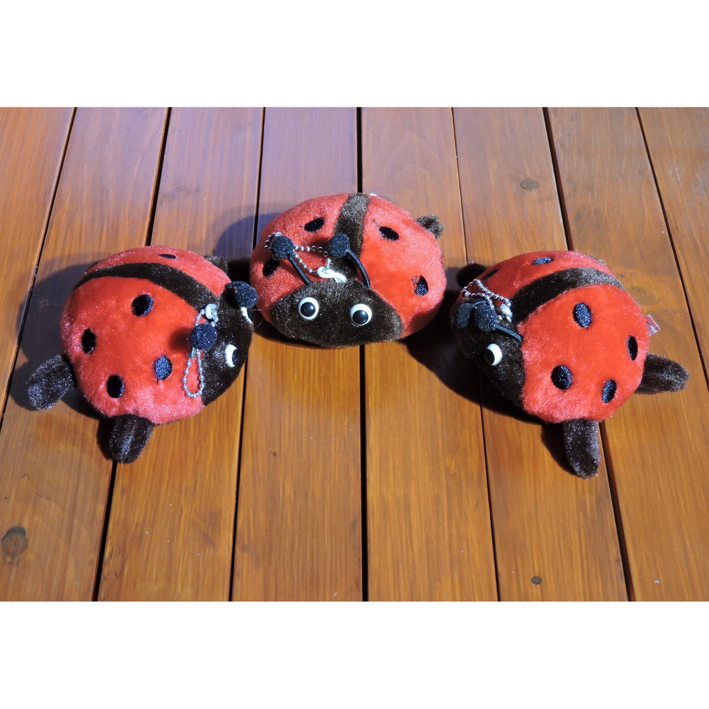 Gấu Bông, Thú Bông Móc Khóa Cánh Cam 3 Màu