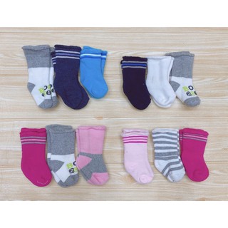 Sét 3 tất cao cổ siêu dày Carter