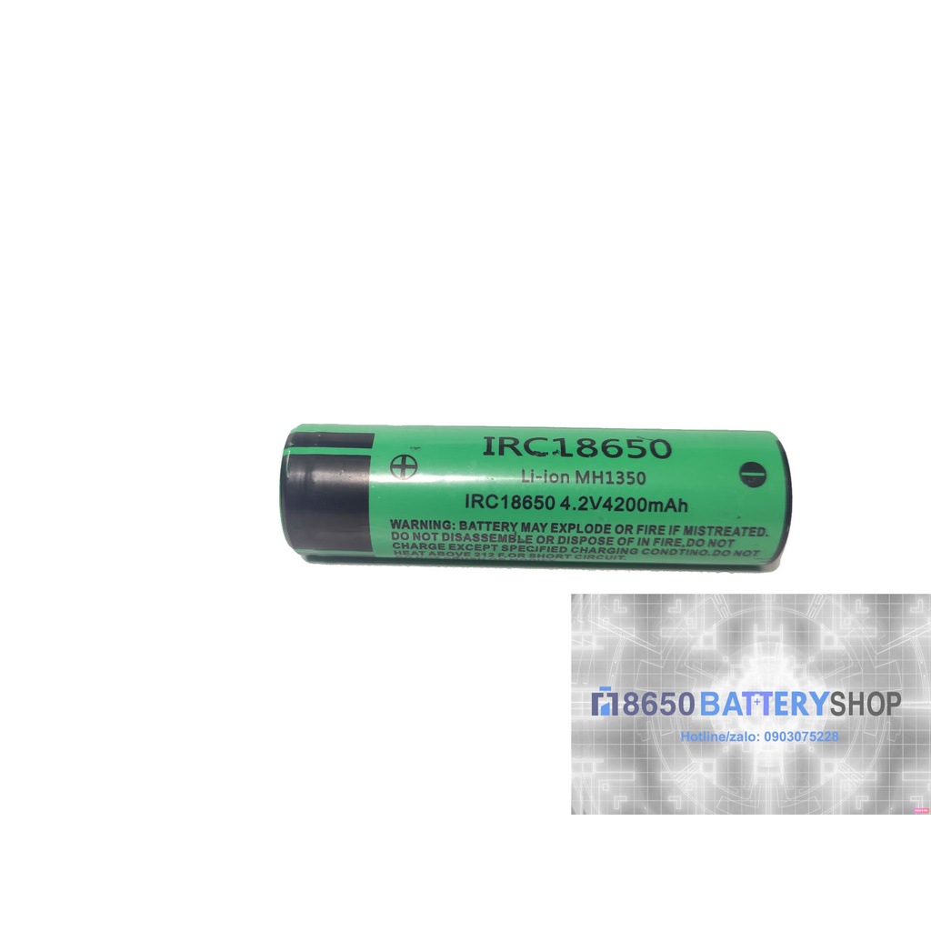 [P23] Pin Giá rẻ Li-ion Panasonic ARC 18650 4.2v đầu nhọn dung lượng thật 1200mah - bao bì có thay đổi từ 2021