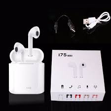 Tai Nghe Nhét Tai 2 Bên Tai Bluetooth Ko Dây I7s TWS Chất Lượng Âm Thanh Tốt
