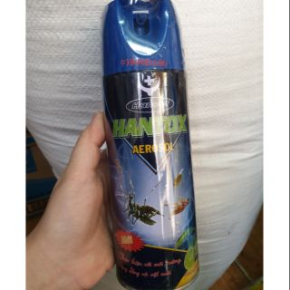 Bình xịt côn trùng Hantox 400ml Hương chanh