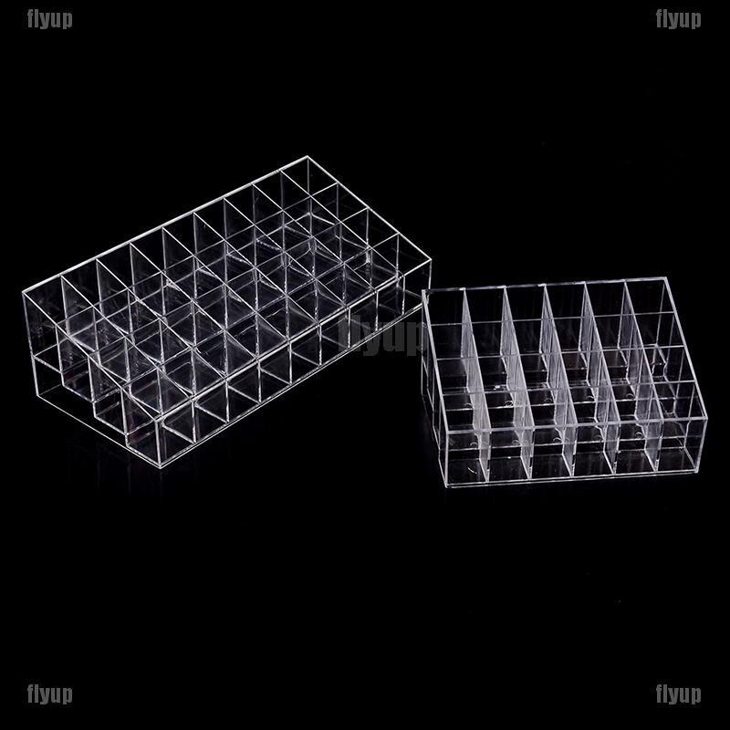 (hàng Mới Về) Khay Đựng Son Môi 24 36 40 Ngăn Bằng Acrylic Tiện Dụng | BigBuy360 - bigbuy360.vn