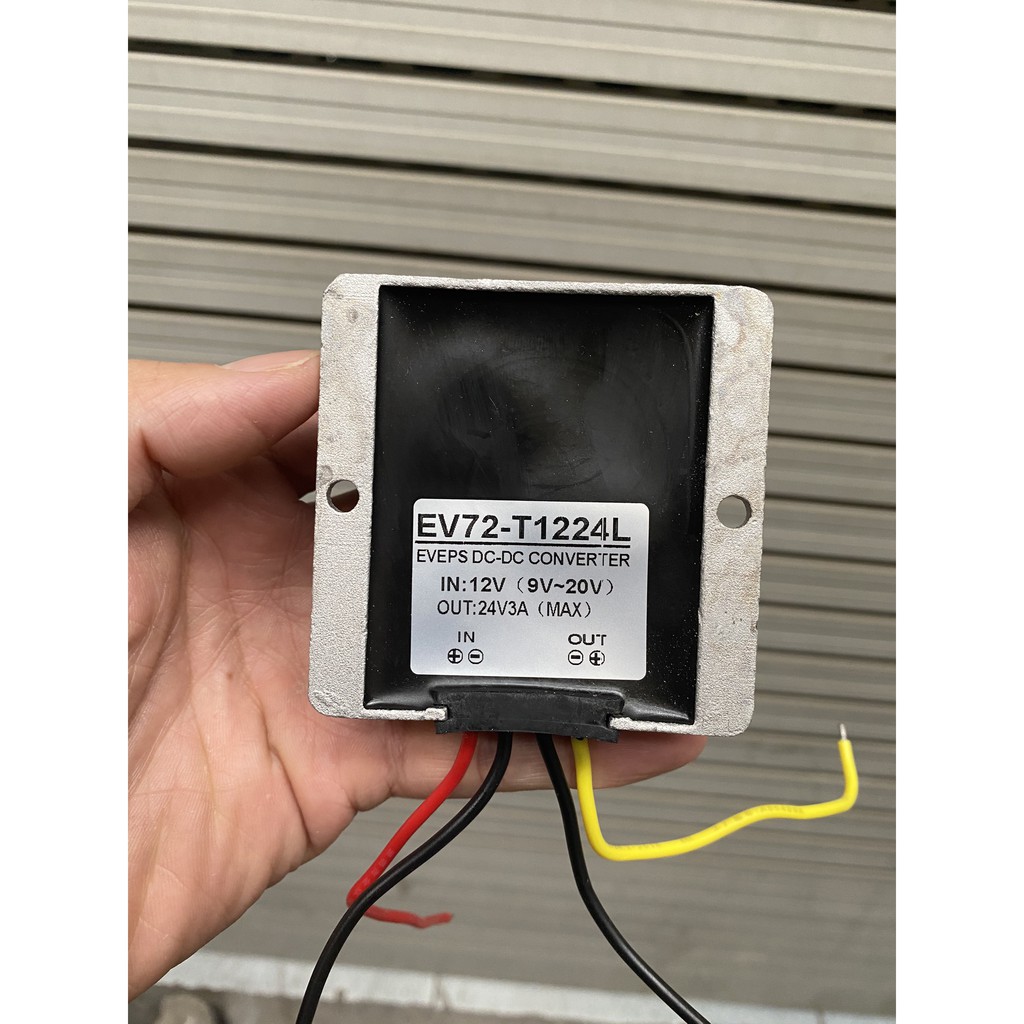 Bộ kích điện 12v lên 24V chống mưa