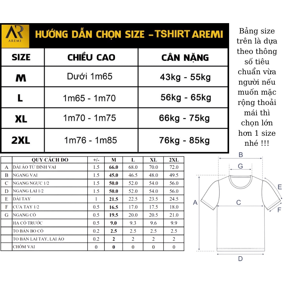 Áo thun nam cổ tròn, T-shirt trơn AREMI, cổ tròn, vải cotton cao cấp, thiết kế đơn giản dễ phối đồ