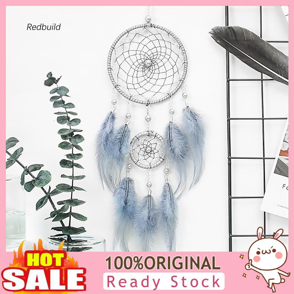 Dreamcatcher đính lông vũ handmade