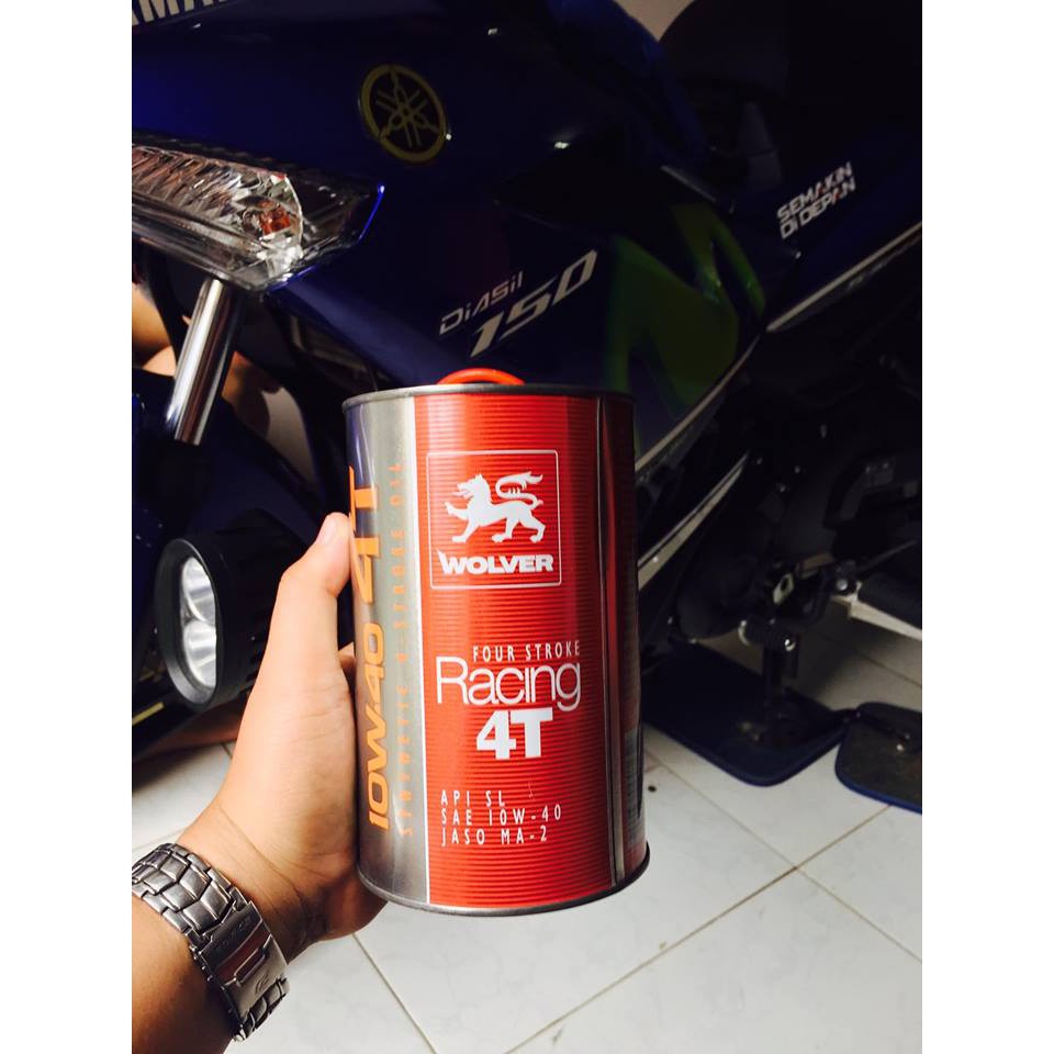 Nhớt Wolver Racing 4T 10W-40 1L