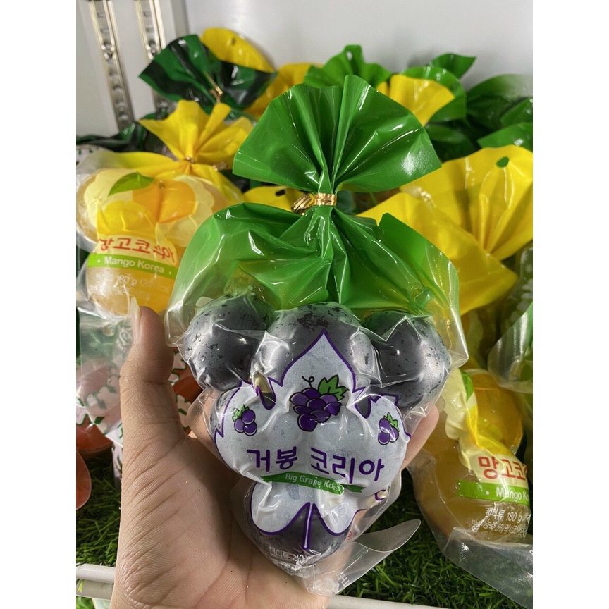 Thạch nho đen Kyoho Bịch 7 viên
