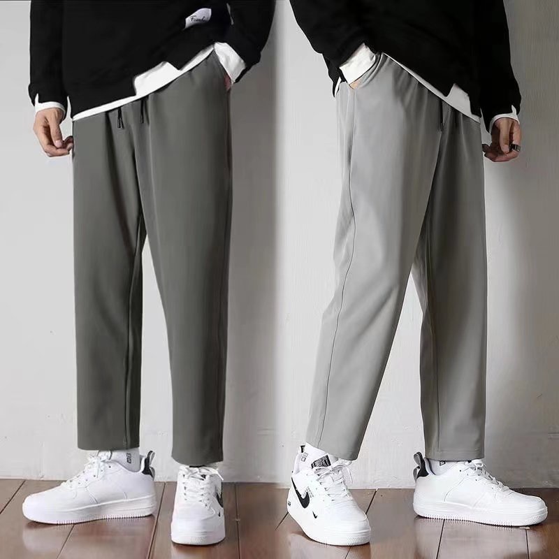 Quần Dài Thể Thao Ống Rộng Phong Cách Hàn Quốc Dành Cho Nam