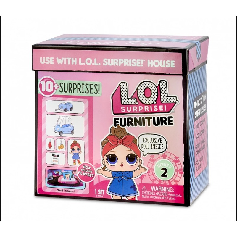 Đồ Chơi Búp Bê  LOL SURPRISE Hộp phụ kiện bất ngờ LOL- Dạo phố cùng CDBy