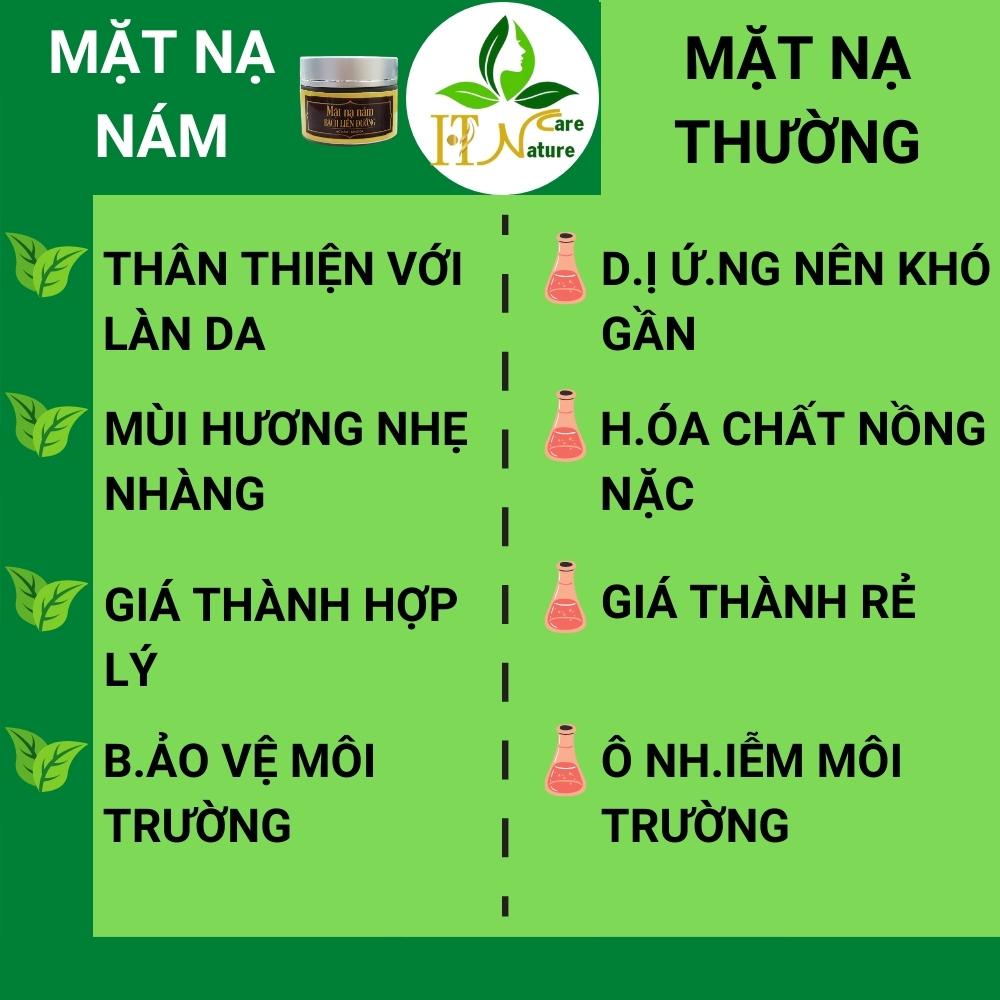 Mặt nạ nám Bạch Liên Đường 30g HT Nature Care