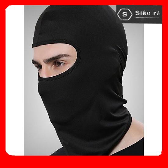 Khăn Trùm Đầu NINJA Khăn Trùm Bịt Mặt Chống Nắng Vải Co Giãn 4 Chiều Thấm Hút Tốt (PD1216)