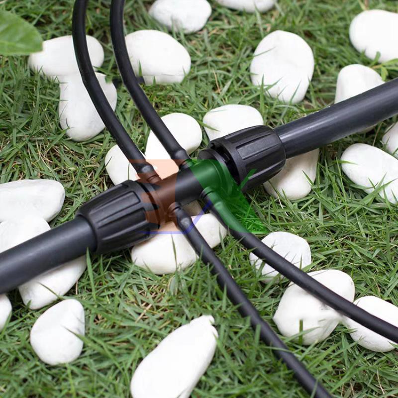 Chia 6 cho ống Φ811 912 mm ra 4/7 THAP812.4.47 Có đai siết, Thập PE, LDPE, HDPE, PVC 8/11 9/12 ra 4 đầu 4/7