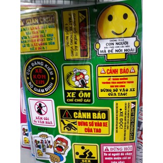 Tem logo decal - tem nổi - tem dán xe - 22
