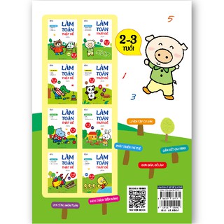 Làm Toán Thật Dễ 2-3 Tuổi (Tập 1-2)
