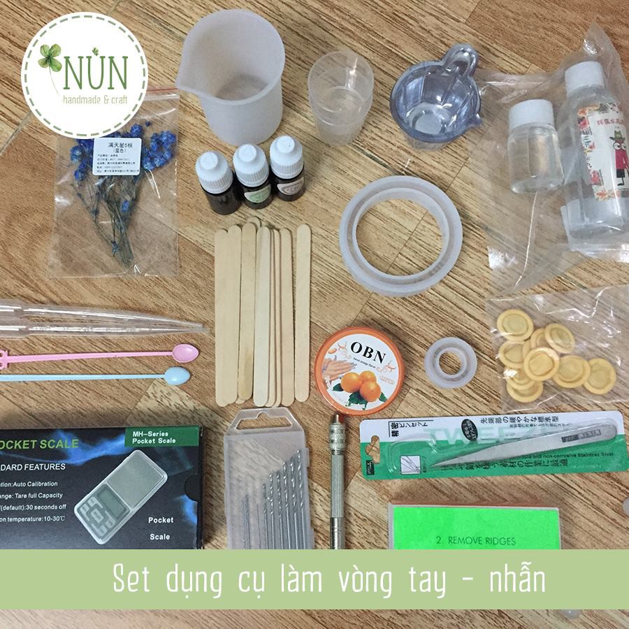 Bộ Kit Dụng Cụ Làm Vòng Tay,Nhẫn Handmade