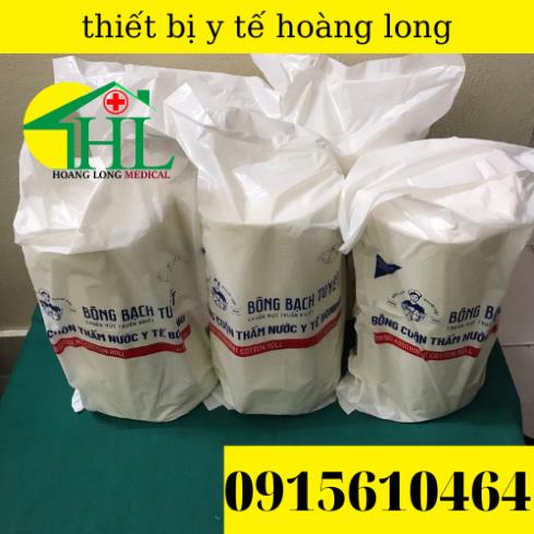 Bông Y Tế Bạch Tuyết Cuộn 1kg Mềm Mịn An Toàn Cho Da
