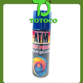 Sơn xịt ATM màu phản quang Totoco F4 Orange