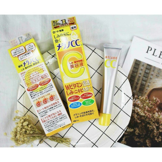 Serum CC Melano-Tinh chất giúp làm mờ thâm,nám ,tàn nhang, ngăn ngừa mụn - Rohto Nhật Bản 5.0 | BigBuy360 - bigbuy360.vn