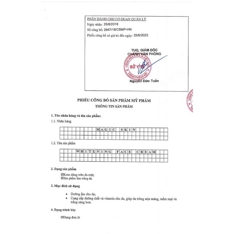 (CHÍNH HÃNG) chống nắng MỚI Magicskin SPF 50PA++++ Kem chống nắng thảo dược Hoàng cung.An toàn với mọi loại da.