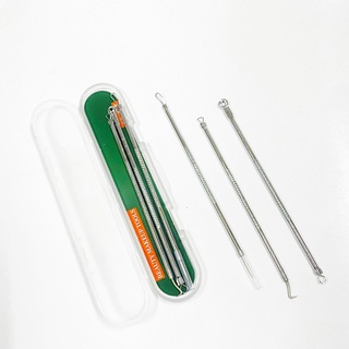 Bộ 3 cây lấy mụn cao cấp chuyên nghiệp có hộp