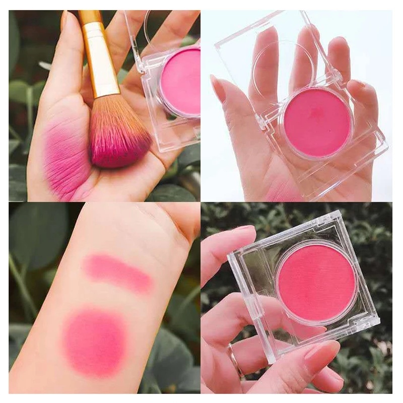 [Hàng mới về] Phấn Má Hồng Bột Khoáng Hộp Một Màu Lâu Trôi Nhiều Màu Tự Chọn