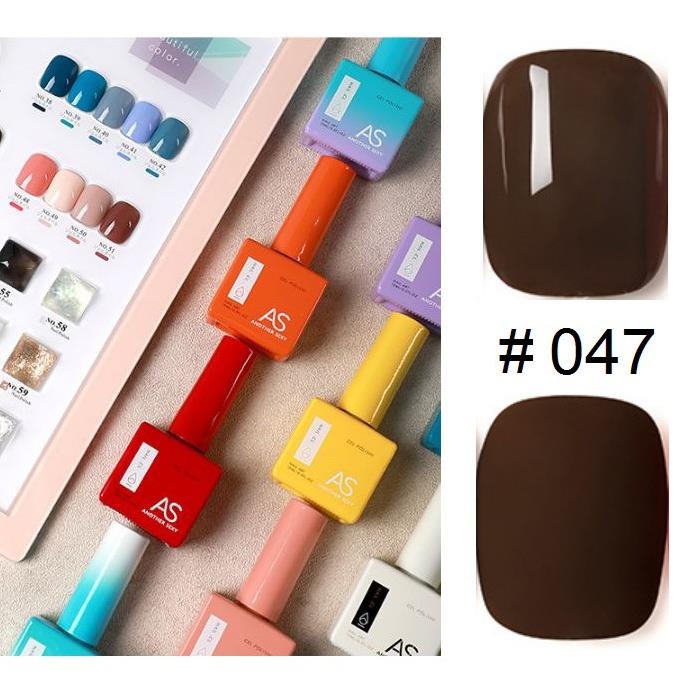 Sơn Gel AS chai Vuông mẫu mới Mã VP 46.50 ( Cam Kết Chính Hãng _ chọn màu tự do hơn 2000 màu)
