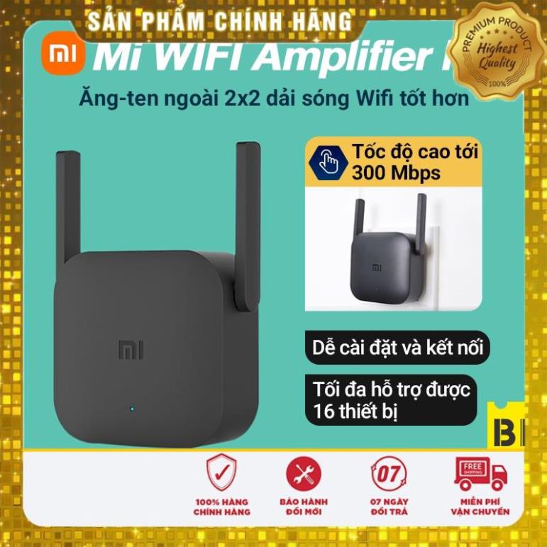 kích sóng wifi xiaomi Bộ Mở Rộng Sóng Wifi tăng cường mạng Wifi cực mạnh Mi WiFi Repeater Pro-Range Extender