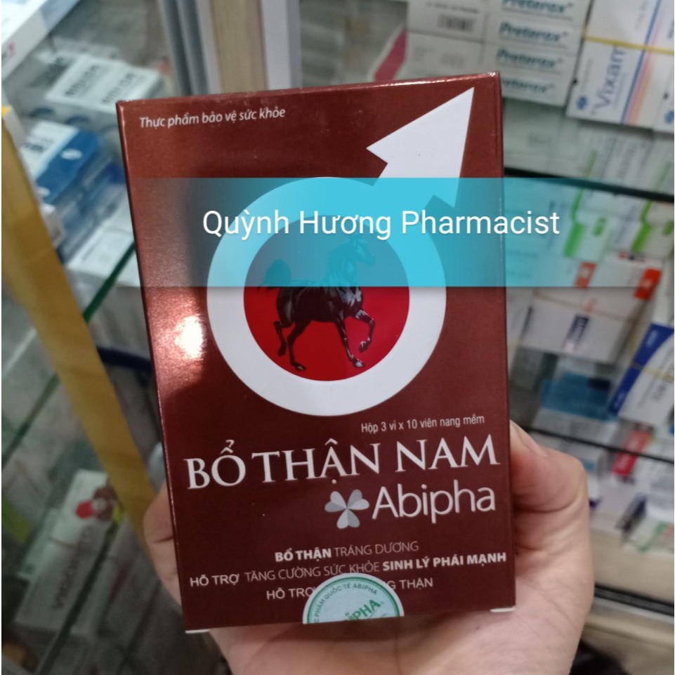 Viên bổ thận nam ABIPHA hỗ trợ sức khỏe nam giới