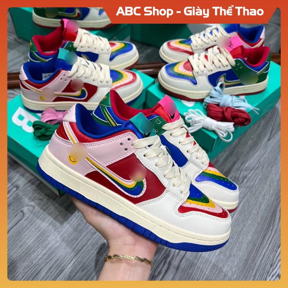 GIÀY THỂ THAO SB DUCK 7 MÀU , GIẦY SNEAKER NAM NỮ NI.KE SB LOW CẦU VỒNG HOT TREND FULL BILL BOX