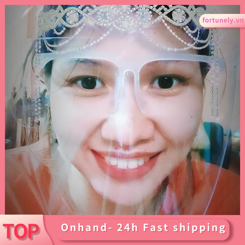 Face shield mạng che bảo vệ mặt chống đọng hơi sương Kính Bảo Hộ Chống Giọt Bắn An Toàn Cho Người Lớn | BigBuy360 - bigbuy360.vn