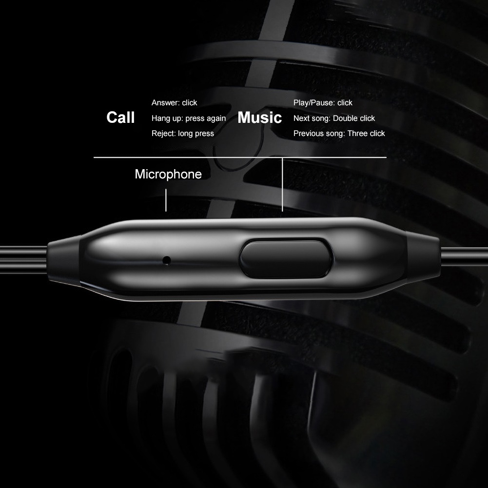 Tai Nghe Nhét Tai Ms Jack 3.5mm Bass Trầm Có Micro Tiện Dụng | BigBuy360 - bigbuy360.vn