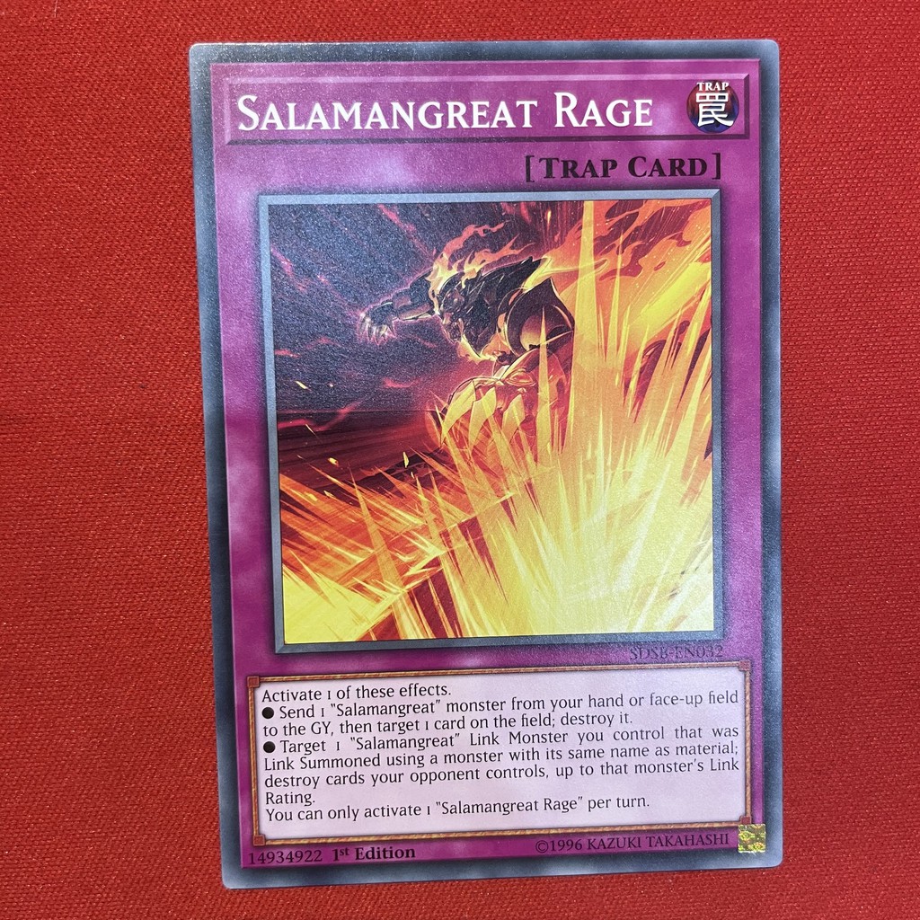 EN]Thẻ Bài Yugioh Chính Hãng] Salamangreat Rage