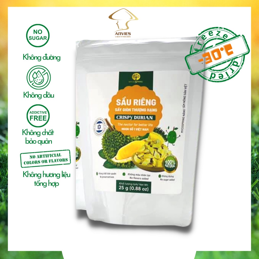 Sầu riêng sấy thăng hoa Myco