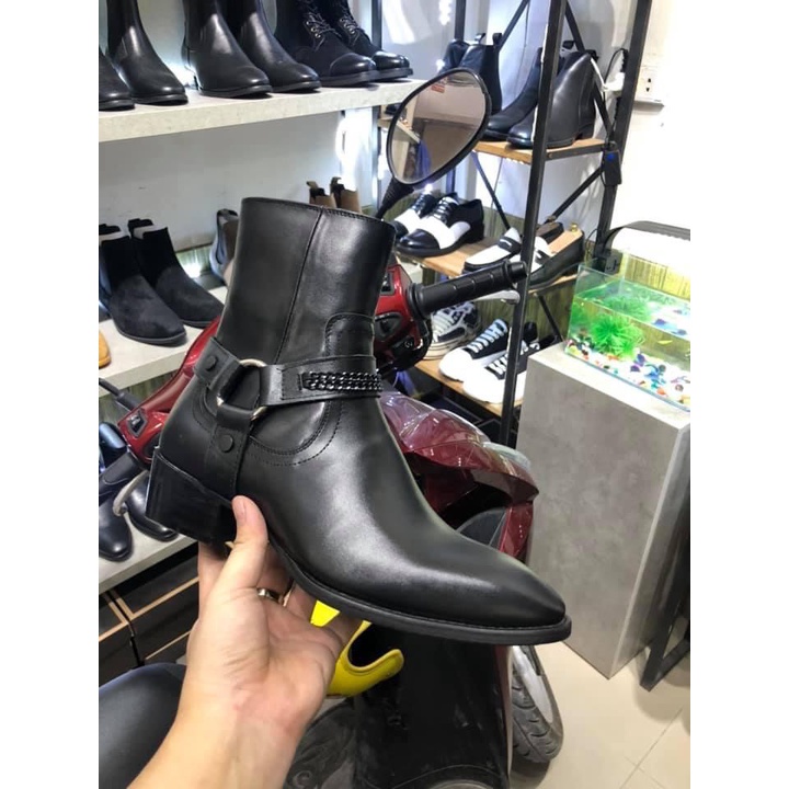 [Mã 2611THTRANG100K hoàn 10% xu đơn 99K] [ Cao cấp ] Harness Boots đế phíp gỗ