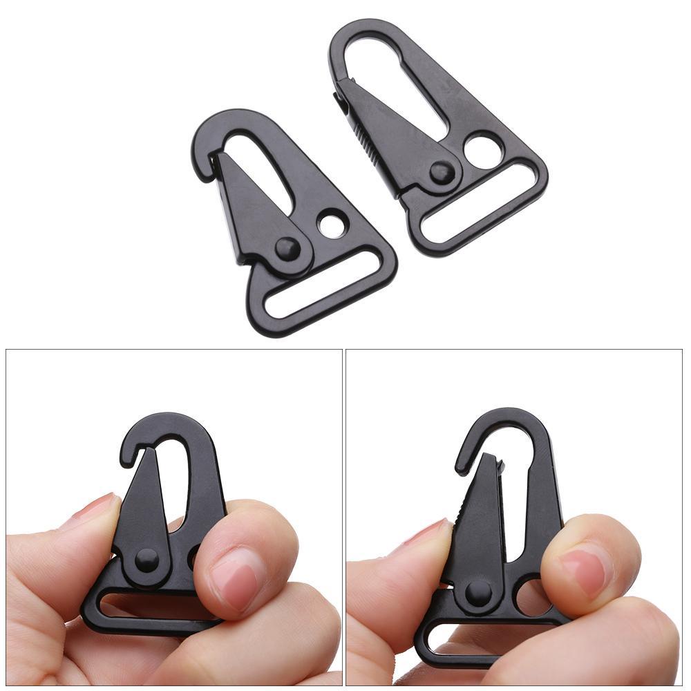 Set 1 / 2 / 5 Móc Khóa Dây Thắt Lưng Bằng Hợp Kim Kẽm Tiện Dụng Mang Theo Du Lịch Cắm Trại