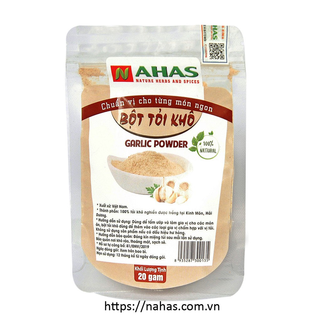 Bột tỏi Nahas