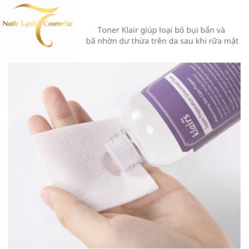 Nước Hoa Hồng Không Mùi Dành Cho Da Nhạy Cảm Klairs Supple Preparation Unscented Toner 180ml | BigBuy360 - bigbuy360.vn